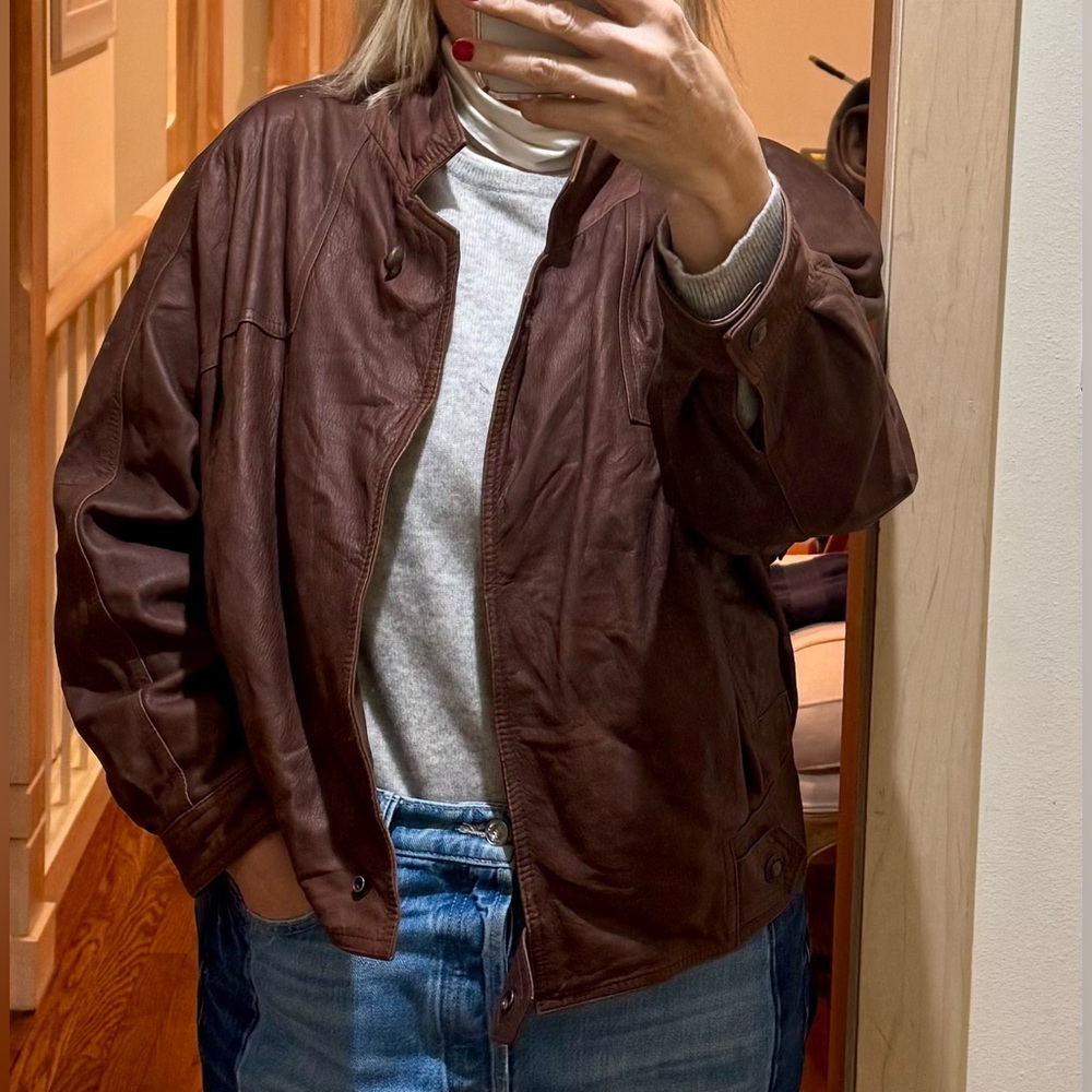 Men's Adventure Bound Original Brown Leather Jacket